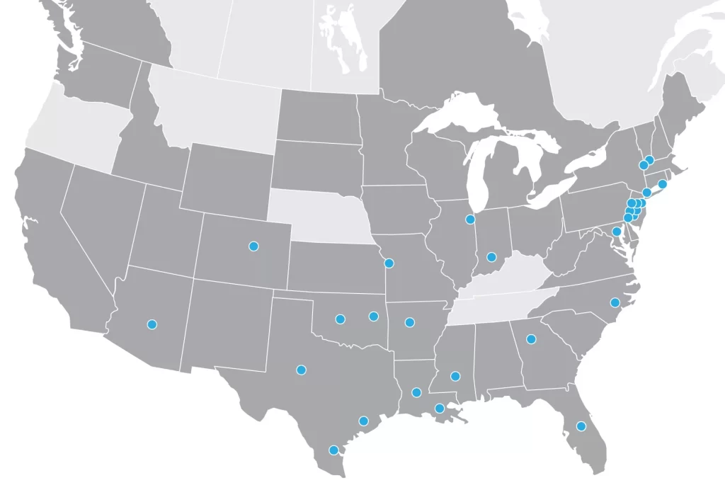 Centuri Opco Map Electric 2022