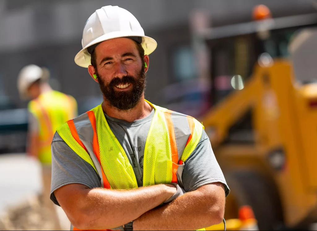 Smiling Neuco employee